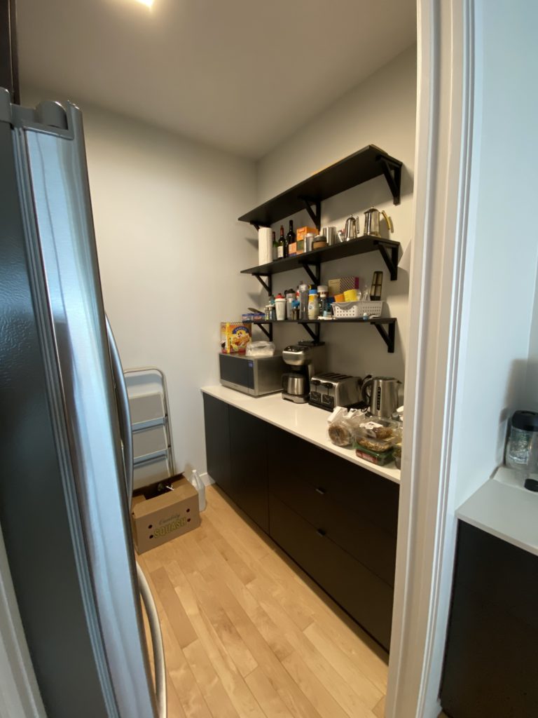 Une utilisation complète de l'espace.